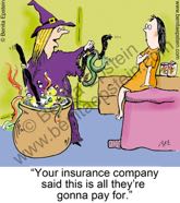 funny presentation powerpoint newsletter nurse nurses nursing woman female health healthy doctors office checkup illness sick ill disease medical medicine cartoon cartoons halloween witch hmo ppo insurance comany newt snakes cauldron 1679
